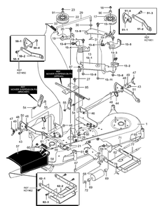 Part Location Diagram of 341819-821 Murray 46